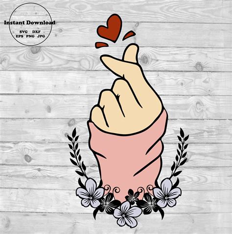Korean Finger Heart Wallpapers Top Free Korean Finger Heart