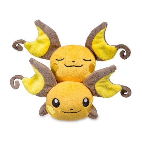 Raichu Kuttari Cutie Poké Plush Pokémon Center Original