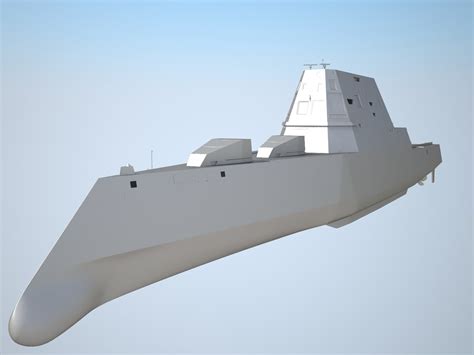 Want to discover art related to zumwalt? USS Zumwalt DDG-1000 3D Model