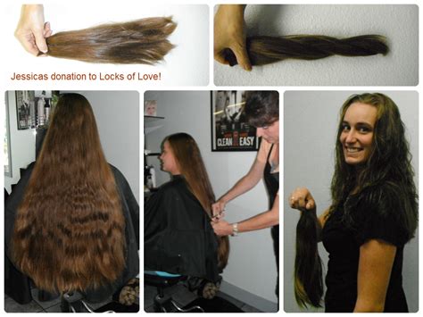 Jessicas Long Hair Donation To Locks Of Love Thanks Sooo Much