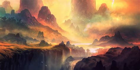 Fantasy Landscape Picture By Ferdinand Dumago Ladera Image Abyss