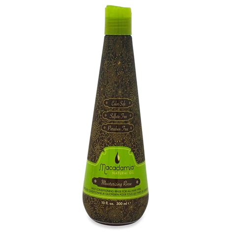 Macadamia oil is great for calming the hair of frizz, tangles, and dullness. Macadamia Natural Oil Moisturizing Rinse 10 Oz ~ Beauty ...