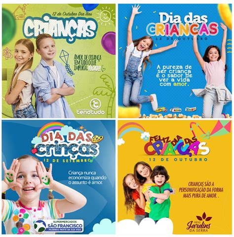 As adversidades tentam parar e frustar nossos sonhos e objetivos, mas existe uma palavra de vitória que nos empurra pra vencer, que nos leva além do que podemos imaginar. Dia das Crianças on Behance | Kids social media, Social ...