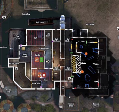 Theme Park Map Layout Rainbow Six Siege