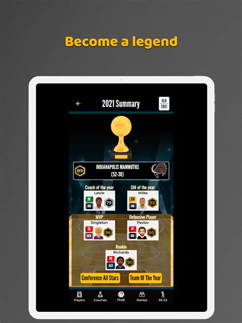 Video game features, user reviews, ratings, screenshots, news and discord chat. Ultimate Basketball GM (Android, iPhone, iPad iOS)