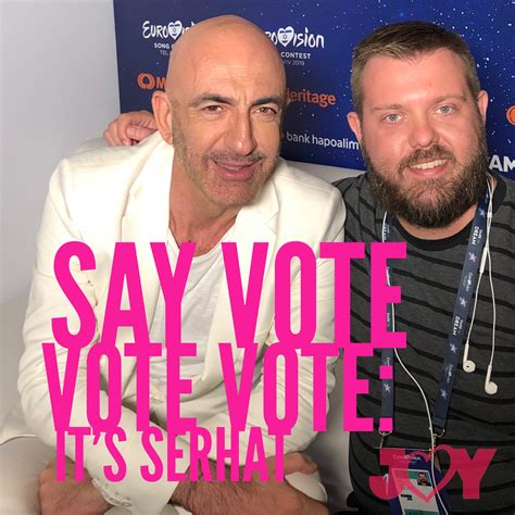 Say vote vote vote: It's Serhat | JOY Eurovision