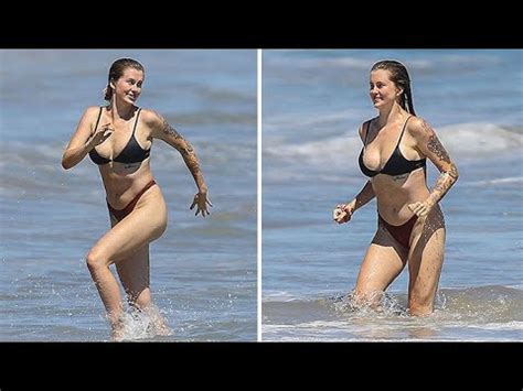 Ireland Baldwin Shows Off Her Bikini Bod At The Beach YouTube