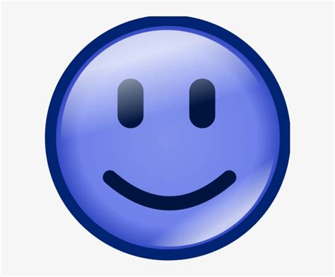 Smiley Face Vector Clip Art Smiley Face Color Blue 600x599 Png