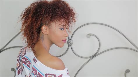 It's not very strong, so you won't be able to turn your blonde hair brown. Dying Natural Hair Copper Red (w/ Balayage Technique ...