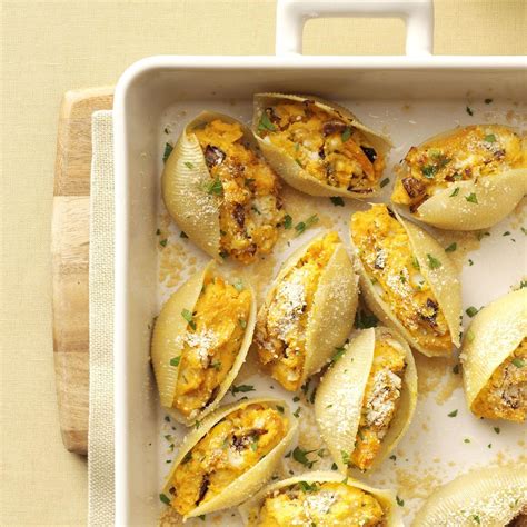 Sweet Potato And Caramelized Onion Shells Recipe Recipes Creative
