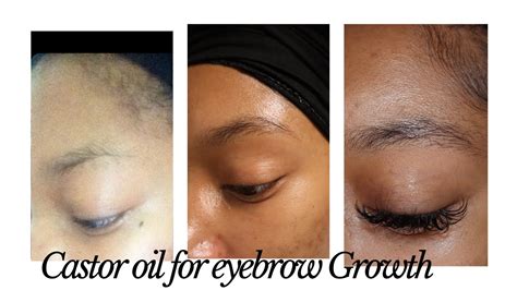 Grow Eyebrows And Eyelashes With Castor Oil Ii 30 Day Challenge Results Youtube