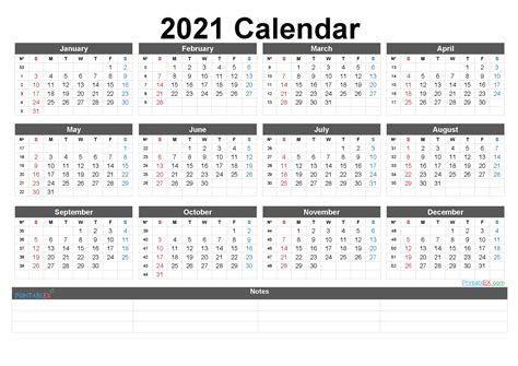 Optionally with marked federal holidays and major observances. 2021 Calendar In Excel By Week | Calendar Printables Free Blank