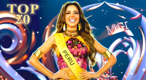 Miss Grand International 2023 Luciana Fuster Clasifica Al Top 20 Del Certamen De Belleza Y