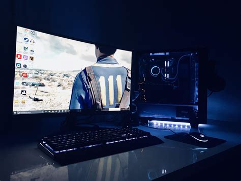 Its My First Computer And First Battle Station Gaming Computer Setup