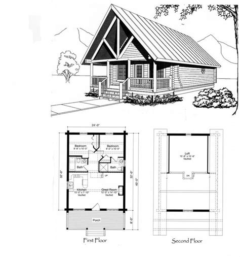 60 Small Mountain Cabin Plans With Loft 60 Small Mountain Cabin Plans