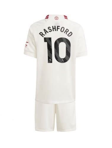 Manchester United Marcus Rashford 10 Koszulka Trzecia Dzieci 2023 24