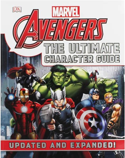 Marvel Avengers The Ultimate Character Guide Uk Books