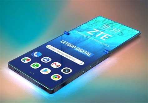 Zte Foldable Smartphone Likely To Adopt A Clamshell Style Design