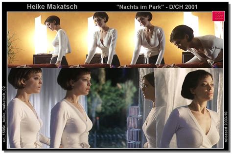 Heike Makatsch Nuda ~30 Anni In Nachts Im Park