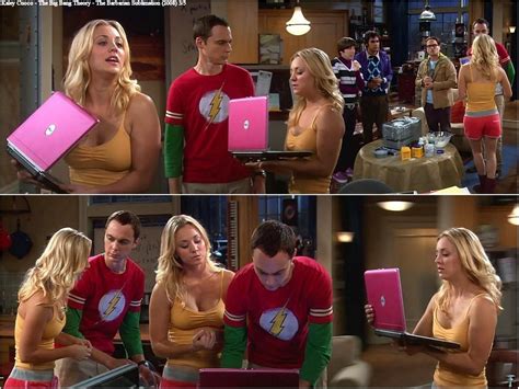 Naked Kaley Cuoco In The Big Bang Theory