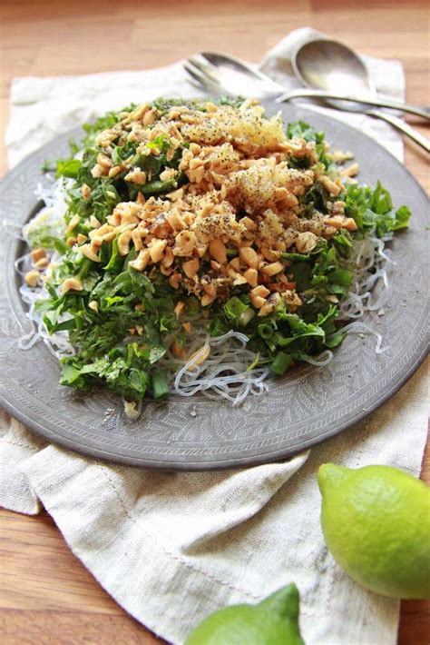 Glass Noodle Salad Best Vegan Salads Vegan Salad Recipes Vegan Side Dishes Vegan Sides 15