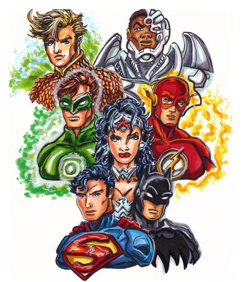 Justice League Dc New 52 By Kwongbee Arts On Deviantart
