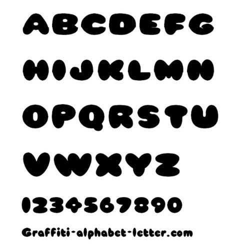 8 Cute Bubble Alphabet Fonts Images Bubble Letters Alphabet Font