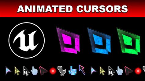 Unreal Engine Animated Cursor Mouse Pointer Youtube
