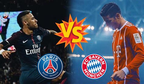 En vivo PSG vs Bayern Múnich por Champions League 20172018