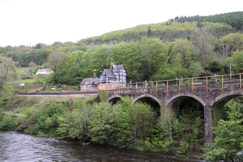 Berwyn Railway Station Denbighshire Wales Imagen Editorial Imagen De