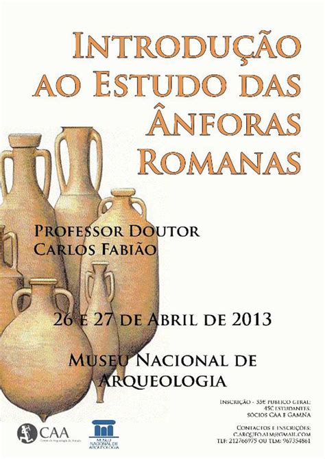 Em primeiro lugar, certamente, vem a extrema escassez de relíquias; Introdução ao Estudo das Ânforas Romanas - pporto.pt