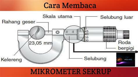 √ Cara Membaca Mikrometer Sekrup Yang Benar