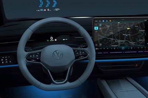 Volkswagen Id7 Electric Sedan Debuts At Ces In Color Shifting Camo