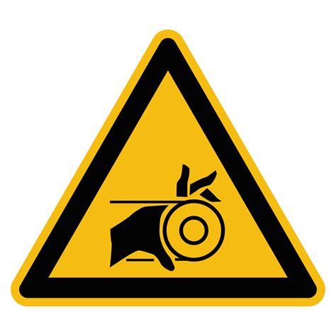Warnung vor Handverletzung durch Riemenantrieb praxisbewährt