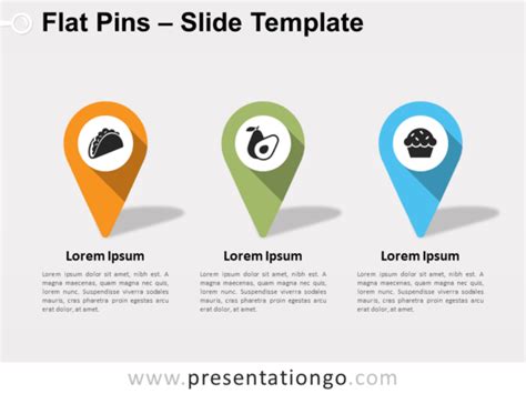 Free Powerpoint Templates About Pin