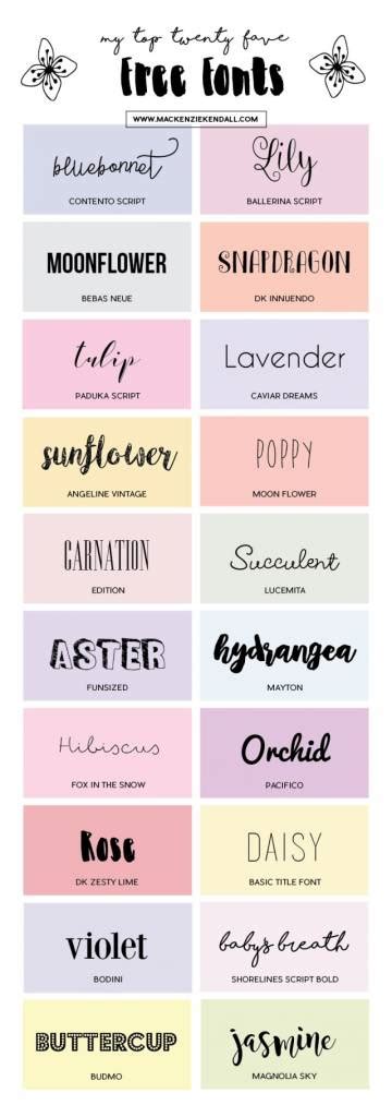 20 Free Fonts For Scrapbooking Scrap Booking