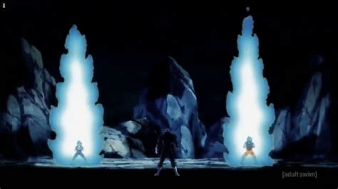 Goku And Vegeta Power Up Against Jiren Eng Dub Youtube
