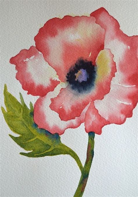 I love to paint flowers. 80 Simple Watercolor Painting Ideas | Watercolor paintings ...