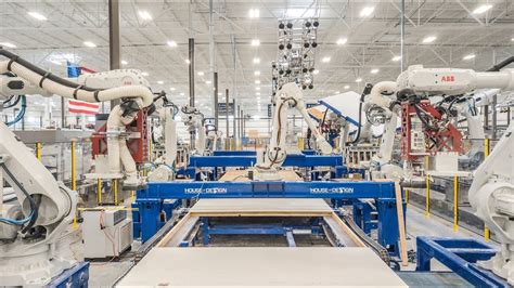 Automated Modular Construction Abb Robots Build Wall Panels The House Of Design And Autovol