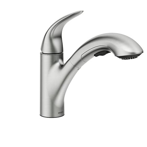 Explore thoughtfully designed single handle kitchen faucets that are offered in a wide range of finishes and styles to match your personal style. MOEN Medina Single-Handle Pullout Kitchen Faucet in Spot ...
