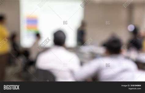 Office Meeting Blur Image And Photo Free Trial Bigstock