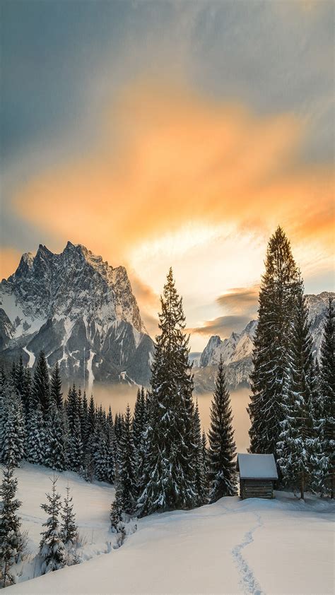 A Winter Landscape In Tyrol Austria Windows 10 Spotlight Images