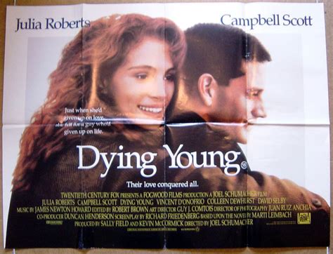 Great memorable quotes and script exchanges from the dying young movie on quotes.net. Dying Young - Original Cinema Movie Poster From ...
