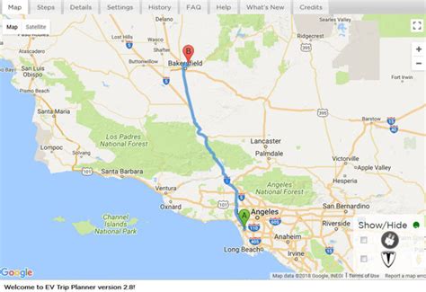 .how far is it from bakersfield to los angeles travel distance. Trip Report: Bakersfield, California to LAX in a Bolt ...