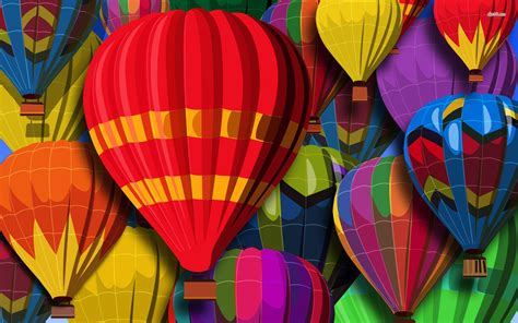 44 Colorful Hot Air Balloons Wallpaper Wallpapersafari