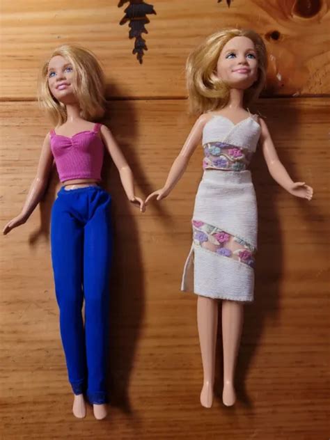 mattel mary kate and ashley olsen twins dolls with outfits 10 full house 10 00 picclick