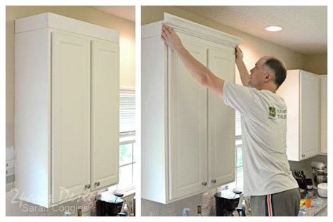 Use crown molding to draw attention to the best features. Project Kitchen: Creating Custom Cabinets | Kitchen ...