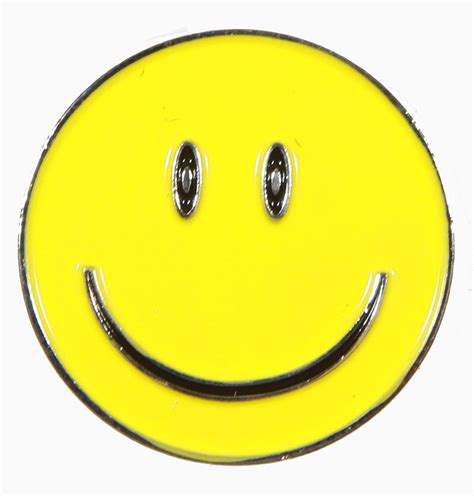 Smiley Face Yellow Ball Marker Funmarkers