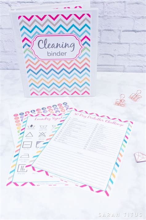 Cleaning Binder Free Printables Printable Templates By Nora