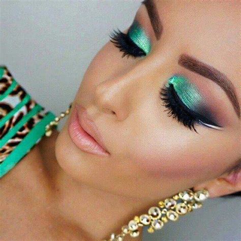 Verde Jade Emerald Eye Makeup Eye Makeup Flawless Makeup